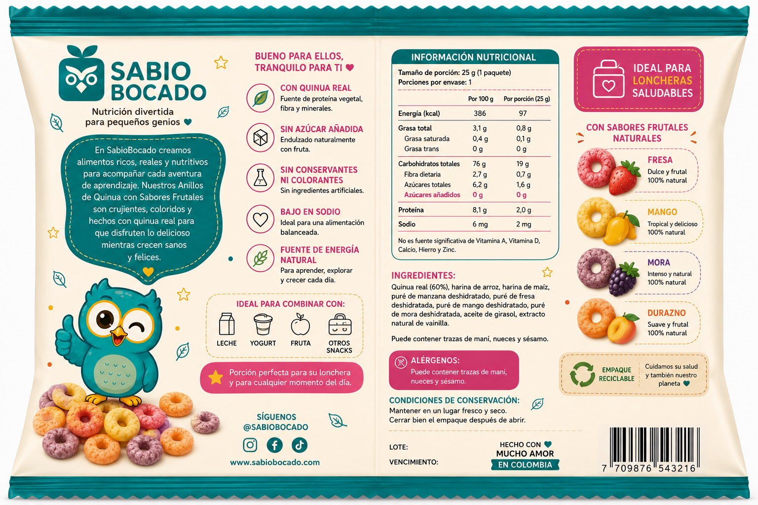 🌈 QuiniAros Frutales