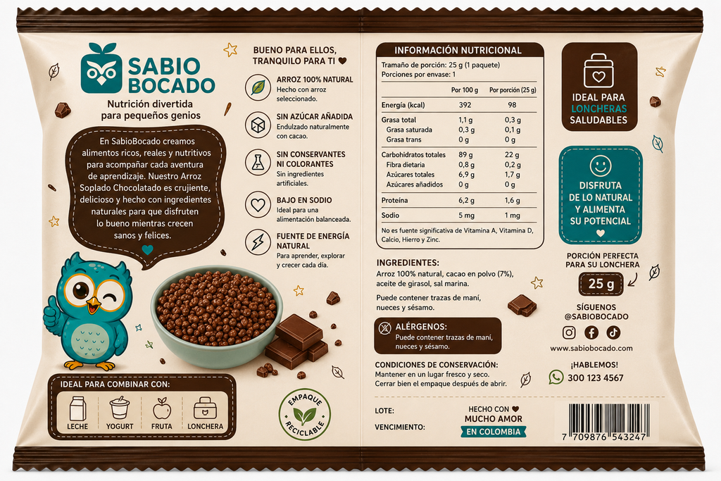 🍫 CroquiArroz Cacao