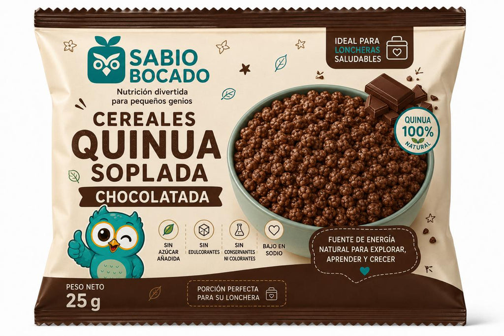 Cereal de Quinua Soplada Chocolatada – SabioBocado