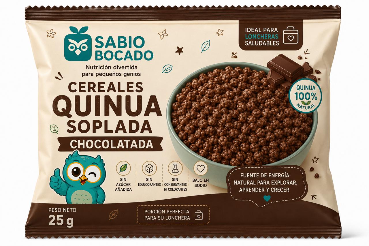 Cereal de Quinua Soplada Chocolatada – SabioBocado