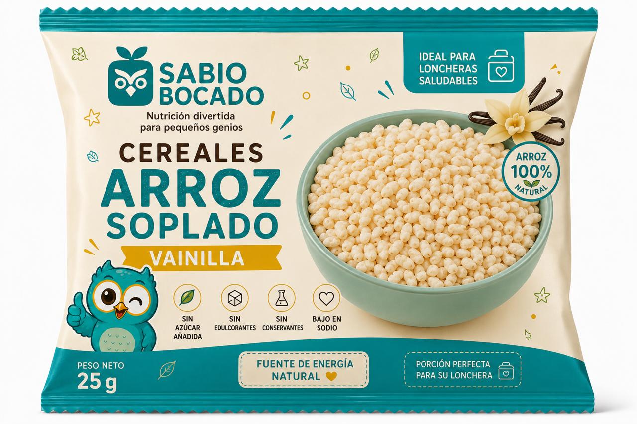 Cereal de Arroz Soplado Vainilla – SabioBocado